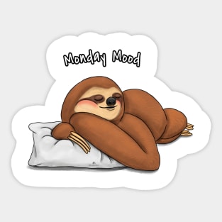 Monday mood Sticker